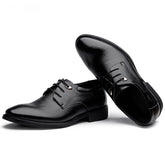 Men's Small Size Leather Dress Shoes MS53